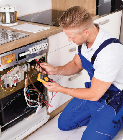 Installation and repair of dishwashers